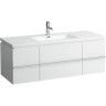 Раковина LAUFEN LIVING 130x48 белый глянцевый 8.1643.5.000.104.1