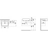 Раковина LAUFEN LIVING 55x46 8.1343.2.000.104.1