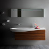 Тумба под раковину LAUFEN IL BAGNO ALESSI ONE 73x32 орех 4.2447.0.097.630.1